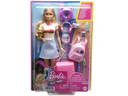 Barbie Travel Set With Puppy