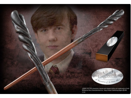 Sběratelská hůlka Harry Potter Neville Longbottom 33cm