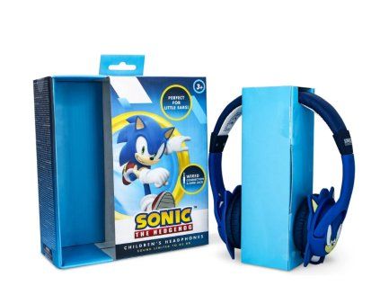 Sluchátka OTL Ježek Sonic junior drátová