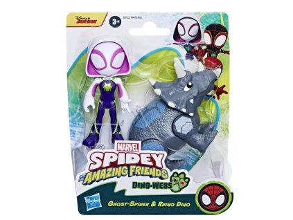 Spidey a jeho úžasní přátelé DinoWebs GhostSpider a Rhino Dino
