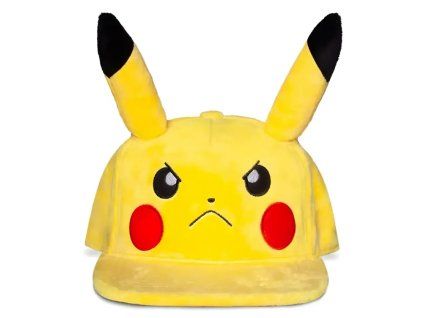 Kšiltovka Pokémon Angry Pikachu