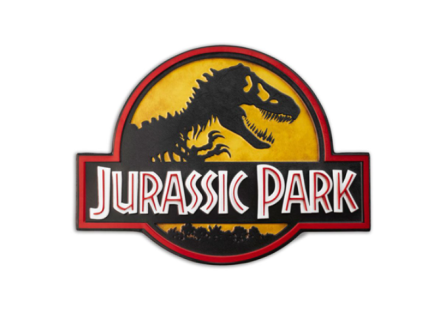 Cedule Jurský park Logo
