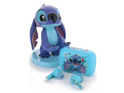 Bezdrátová sluchátka a minidržák Disney Stitch
