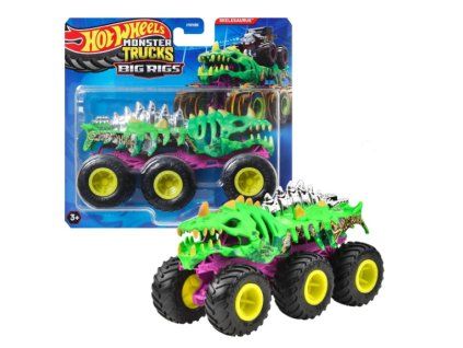 Hot Wheels Monster Trucks Big Rigs Skelesaurus