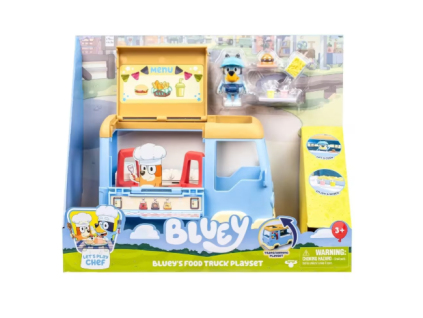 Hrací set Bluey Pojízdný stánek s jídlem