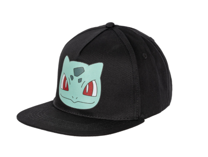Kšiltovka Pokémon Bulbasaur černá