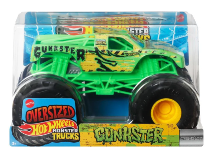 Hot Wheels Monster Trucks Oversized Gunkster 1