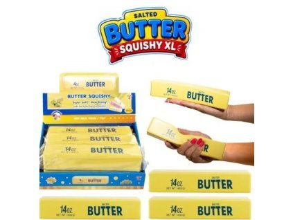 Antistresová hračka Squeeze Butter 22cm