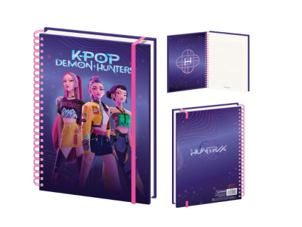 Blok KPop Demon Hunters A4 Huntrix