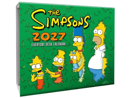 Stolní trhací kalendář 2027 The Simpsons