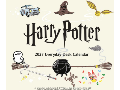 Stolní trhací kalendář 2027 Harry Potter