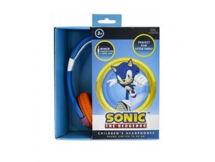 Merch Sluchátka Sega Sonic The Hedgehog Kids Headphones